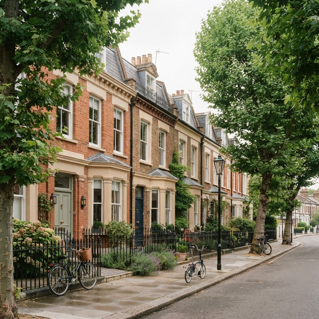 Elegant UK residential property exterior